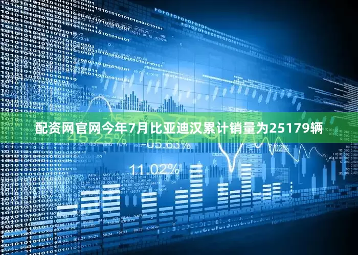 配资网官网今年7月比亚迪汉累计销量为25179辆