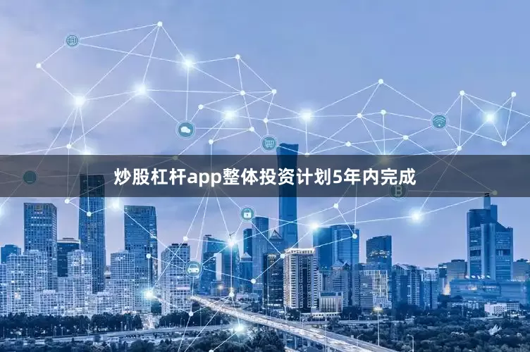 炒股杠杆app整体投资计划5年内完成